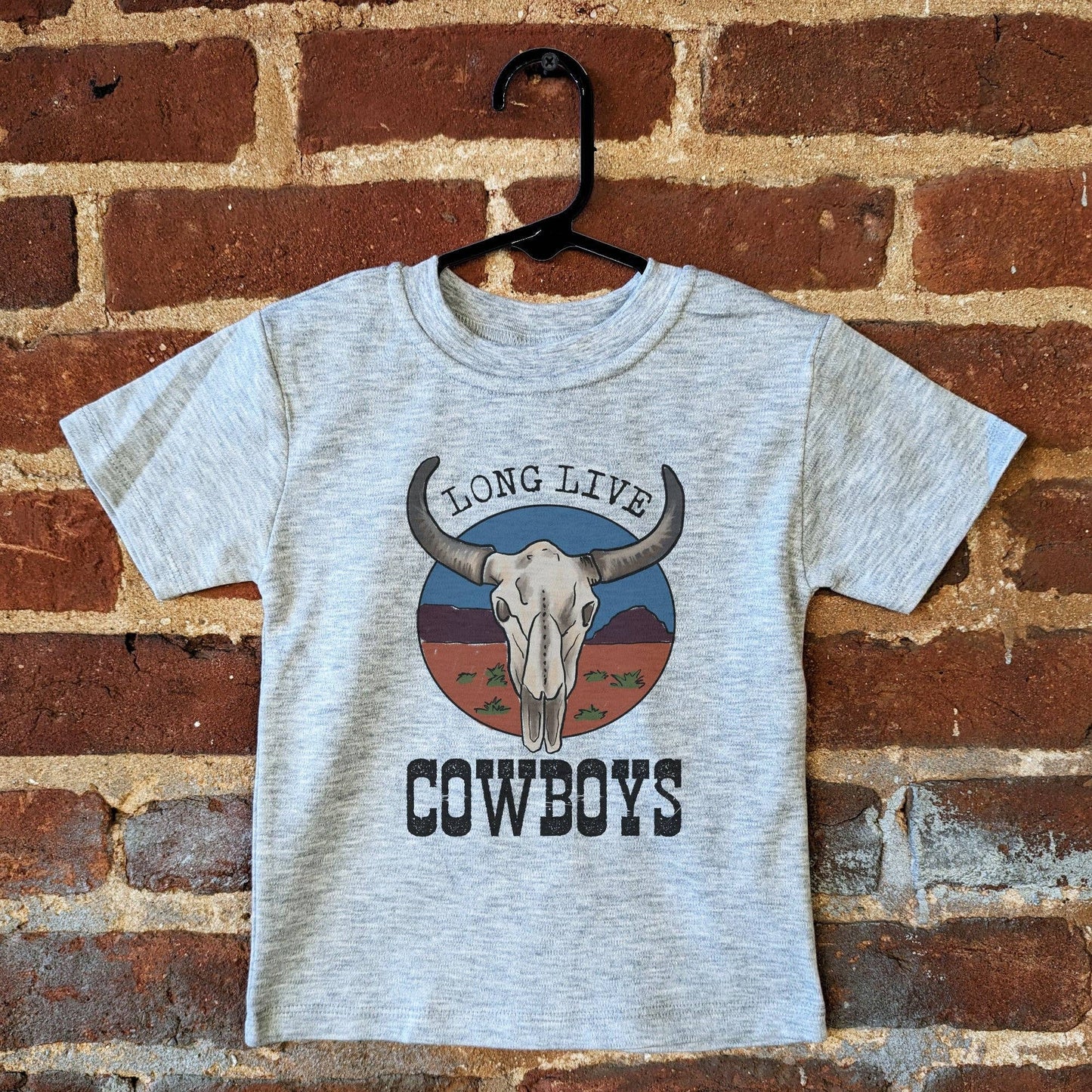 Kid's Long Live Cowboys Tee