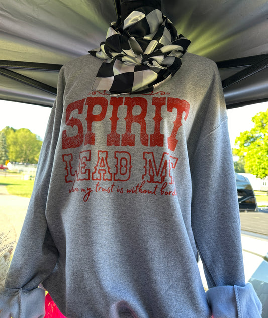 Spirit Lead Me Grey Crewneck