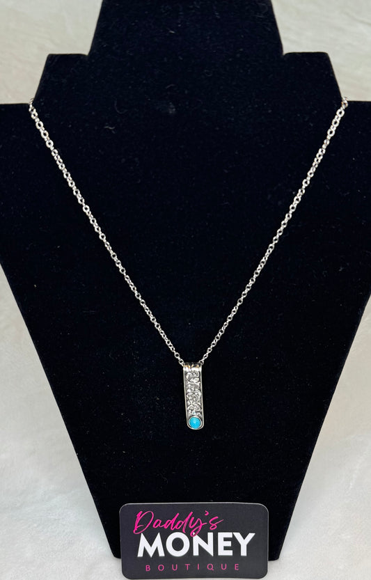 Long Bar Necklace