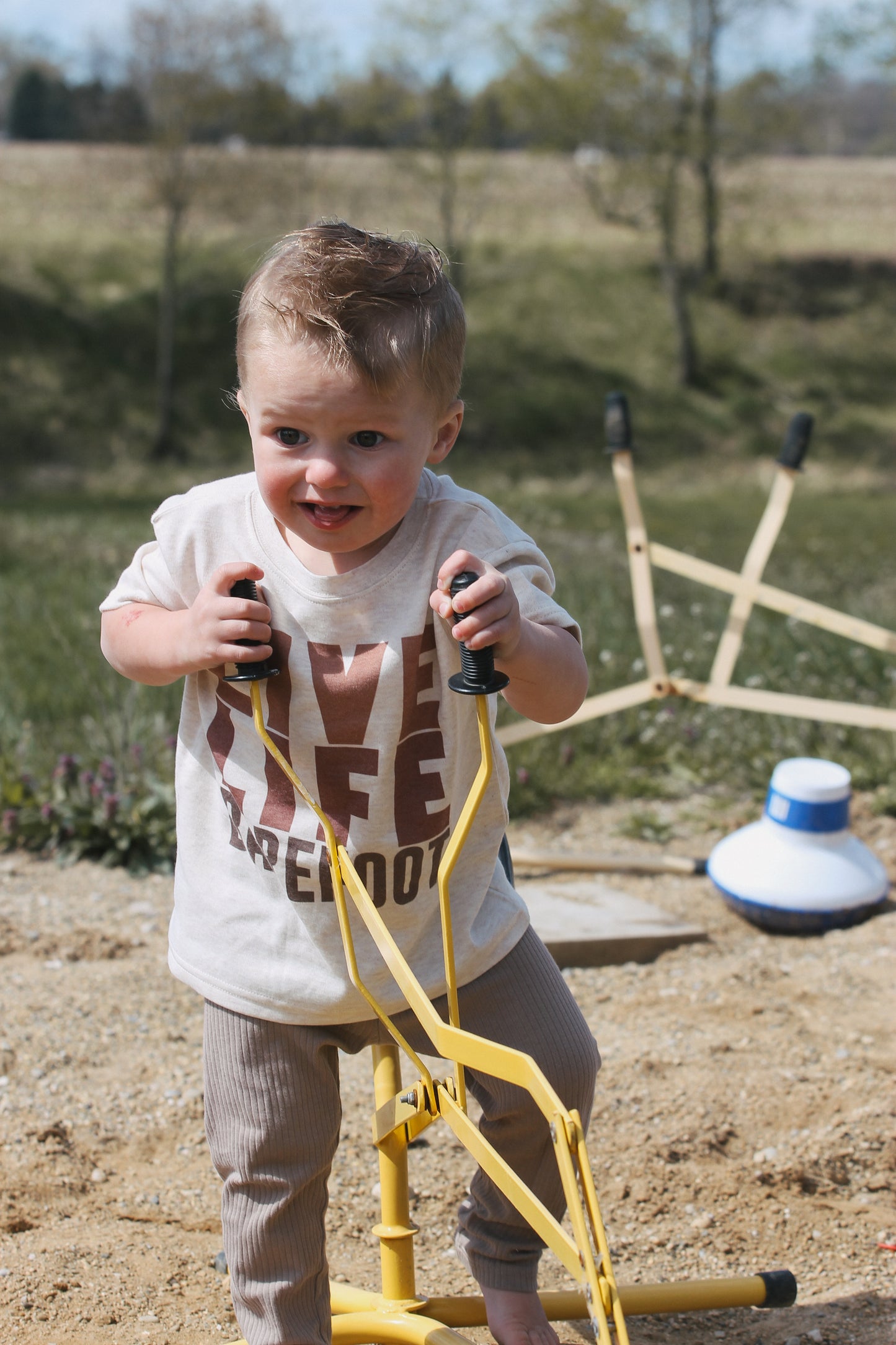 Kid's "Live Life Barefoot" Tee