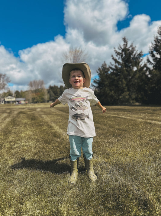 Kid's Three Fish Summer Tee