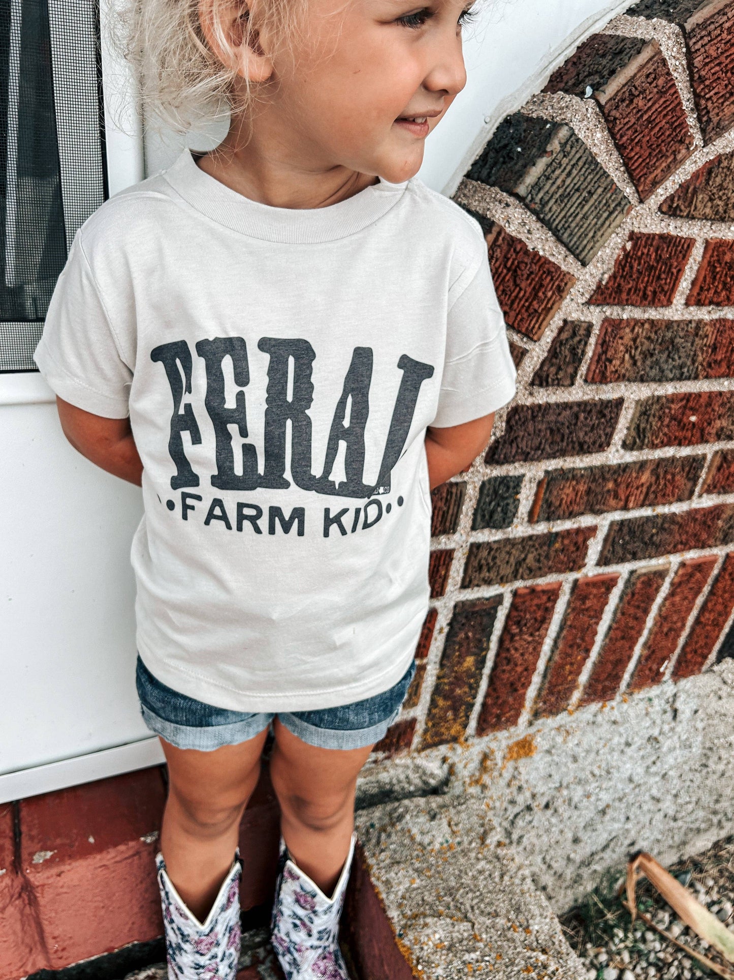 Kid's Feral Farm Kid Graphic Tee