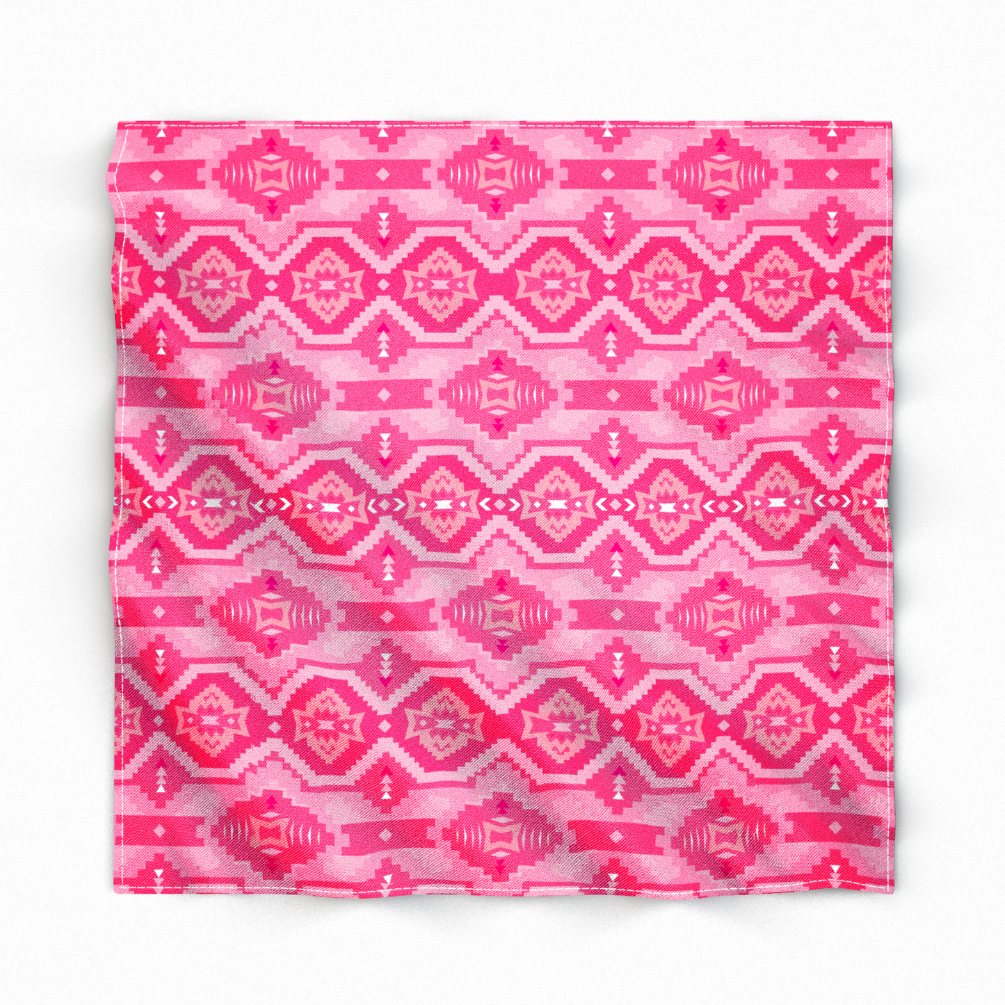 Pink Aztec Wild Rag